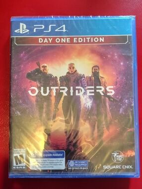 Outriders Day One Edition (PS4) - Blue Case